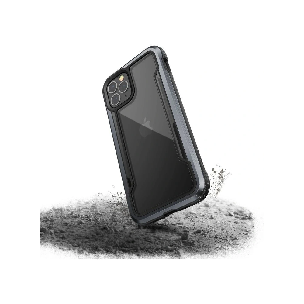 Etui aluminiowe X-Doria Raptic Shield Apple iPhone 12/12 Pro (Drop test 3m) (Black)