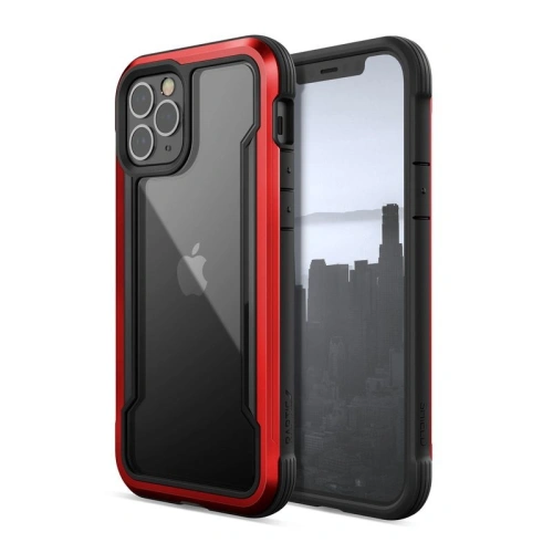 Kup Etui aluminiowe X-Doria Raptic Shield Apple iPhone 12/12 Pro (Drop test 3m) (Red) - XDR085RED - {ean13} - Sklep Home Screen