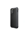 Etui-uri din aluminiu X-Doria Raptic Lux Apple iPhone 12/12 Pro (Test de cădere 3m) (Fibră de carbon neagră)
