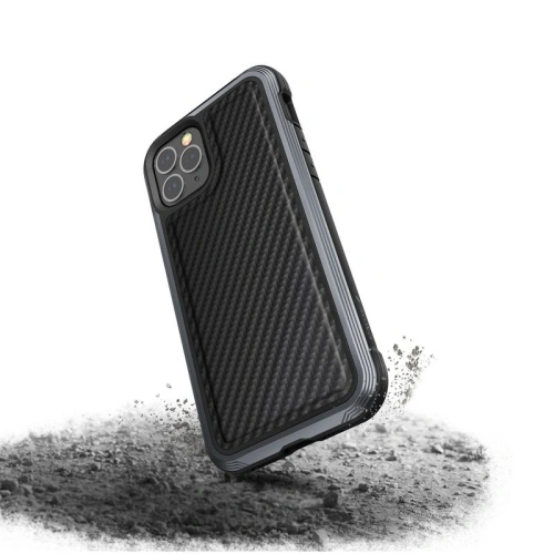 Kup Alumínium tok X-Doria Raptic Lux Apple iPhone 12/12 Pro (Csepp teszt 3m) (Fekete szénszál) - XDR088BLK - {ean13} - Sklep Home Screen