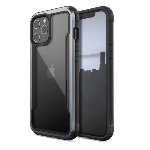 Kup X-Doria Apple Aluminiumhülle Raptic Shield iPhone 12 Pro Max (Falltest 3m) (Schwarz) - XDR089BLK - {ean13} - Sklep Home Screen