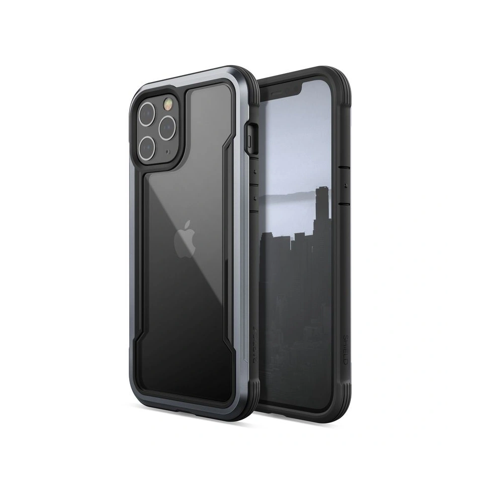 Etui aluminiowe X-Doria Raptic Shield Apple iPhone 12 Pro Max (Drop test 3m) (Black)