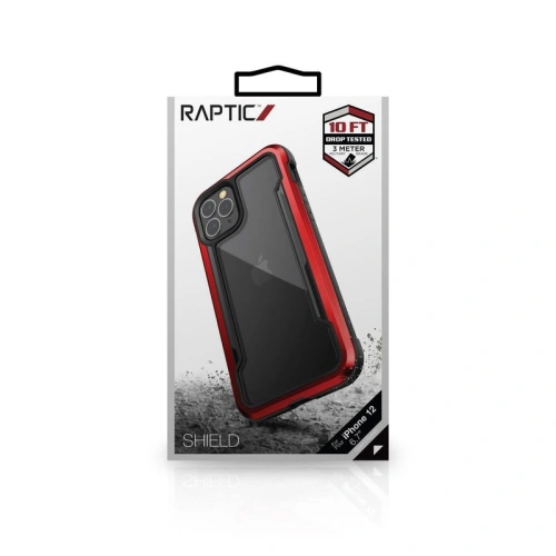 Buy X-Doria Raptic Shield Aluminium Case Apple iPhone 12 Pro Max (Drop test 3m) (Red) - XDR090RED - {ean13} - Home Screen Store Europe
