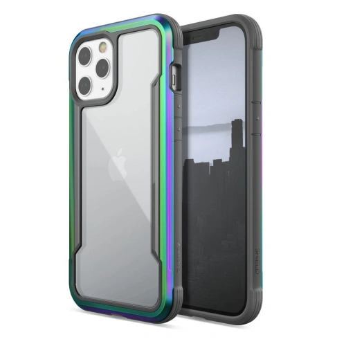 Buy X-Doria Raptic Shield Aluminium Case Apple iPhone 12 Pro Max (Drop test 3m) (Iridescent) - XDR091IRI - {ean13} - Home Screen Store Europe