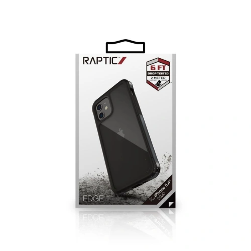 Buy X-Doria Raptic Edge Aluminium Case Apple iPhone 12 Mini (Drop test 3m) (Black) - XDR094BLK - {ean13} - Home Screen Store Europe