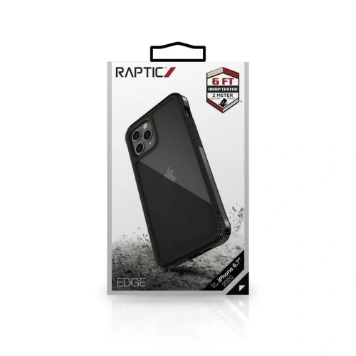 Kup Etui aluminiowe X-Doria Raptic Edge Apple iPhone 12 Pro Max (Drop test 3m) (Black) - XDR098BLK - {ean13} - Sklep Home Screen