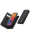 Moshi Apple Tasche Overture 2-in-1 iPhone 12 Pro Max mit Kartenschlitzen + Aufsteller (SnapTo-System) (Jet Black)