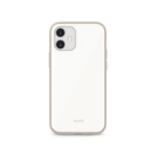 Kup Moshi Apple Tasche iGlaze iPhone 12 mini (SnapTo System) (Perlweiß) - MOSH114WHT - {ean13} - Sklep Home Screen