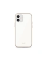 Moshi Apple Tasche iGlaze iPhone 12 mini (SnapTo System) (Perlweiß)