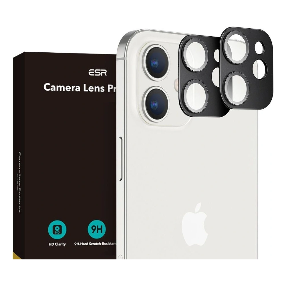 Szkło hartowane na aparat ESR Camera Lens Apple iPhone 12 [2 PACK]