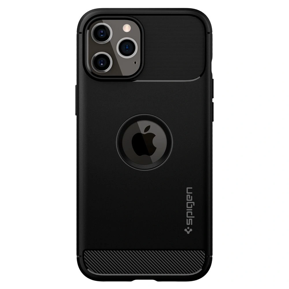 Etui Spigen Rugged Armor Apple iPhone 12 Pro Max Matte Black