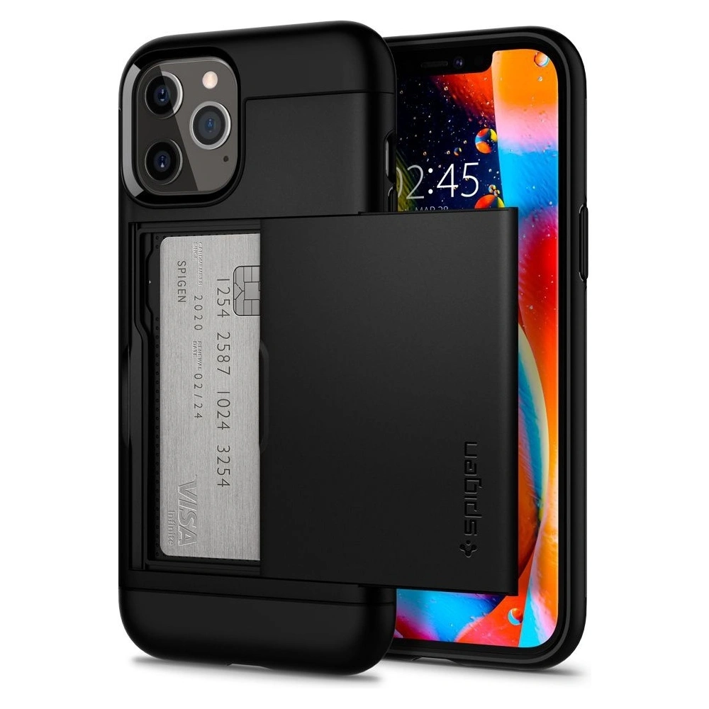 Etui Spigen Slim Armor CS Apple iPhone 12 Pro Max Black