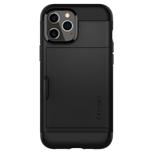 Kup Spigen Apple Tasche Slim Armor CS iPhone 12 Pro Max Schwarz - SPN1261BLK - {ean13} - Sklep Home Screen