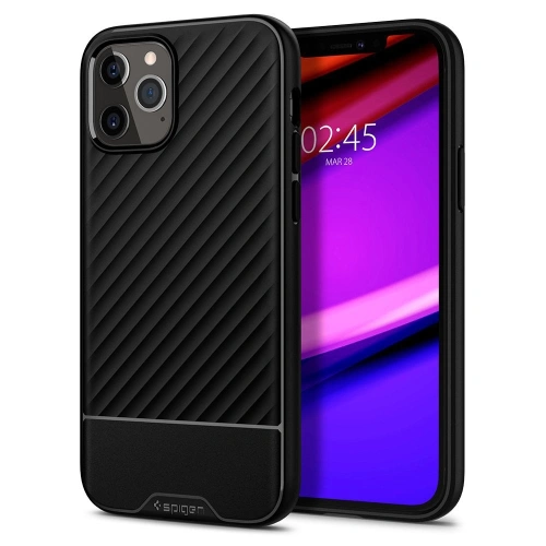 Kup Etui Spigen Core Armor Apple iPhone 12 Pro Max Fekete - SPN1264BLK - {ean13} - Sklep Home Screen