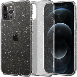 Kup Spigen Apple Case Flüssigkristall iPhone 12/12 Pro Glitzerkristall - SPN1267GLT - {ean13} - Sklep Home Screen