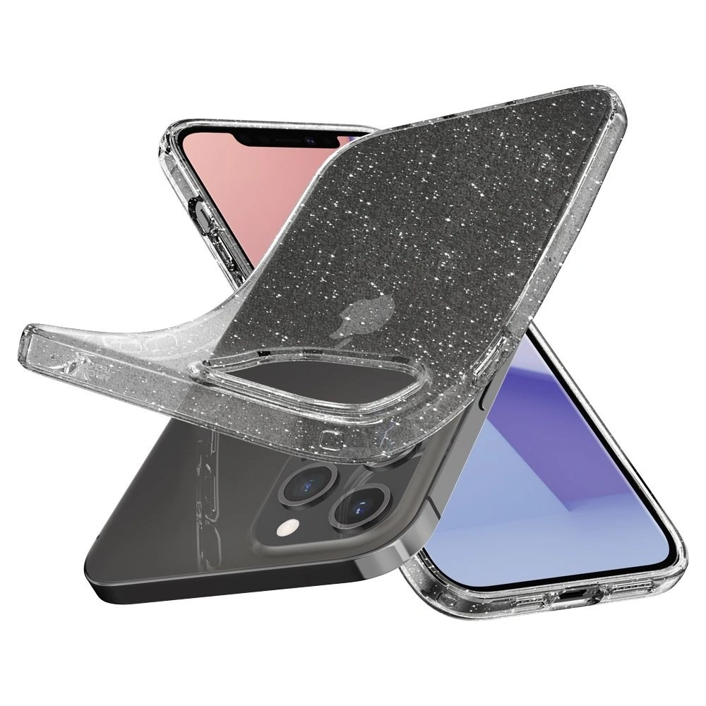 Etui Spigen Liquid Crystal Apple iPhone 12/12 Pro Glitter Crystal