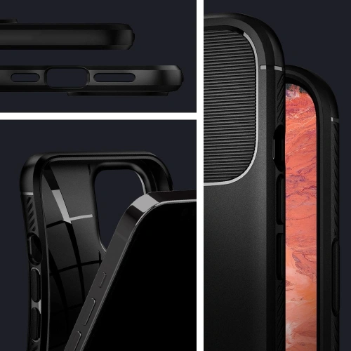Kup Etui Spigen Rugged Armor Apple iPhone 12/12 Pro Matná černá - SPN1268BLK - {ean13} - Sklep Home Screen