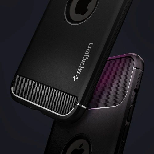 Kup Etui Spigen Rugged Armor Apple iPhone 12/12 Pro Matná černá - SPN1268BLK - {ean13} - Sklep Home Screen