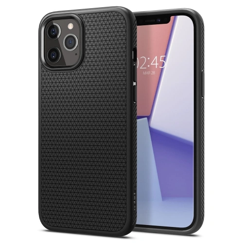 Kup Etui Spigen Liquid Air Apple iPhone 12/12 Pro Matná Černá - SPN1269BLK - {ean13} - Sklep Home Screen