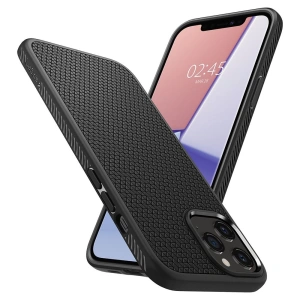 Kup Etui Spigen Liquid Air Apple iPhone 12/12 Pro Matt Fekete - SPN1269BLK - {ean13} - Sklep Home Screen