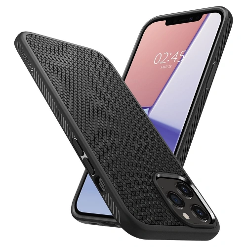 Kup Etui Spigen Liquid Air Apple iPhone 12/12 Pro Matt Fekete - SPN1269BLK - {ean13} - Sklep Home Screen