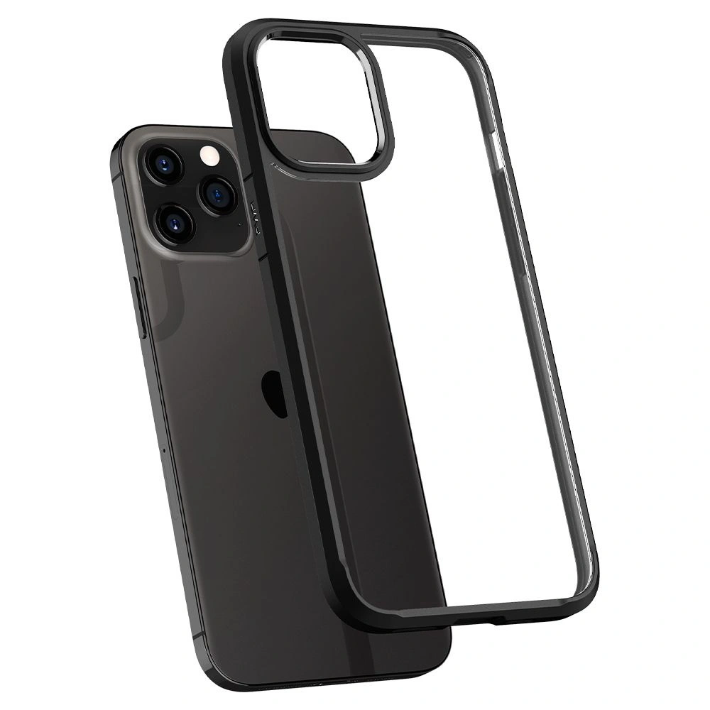 Etui Spigen Ultra Hybrid Apple iPhone 12/12 Pro Matte Black