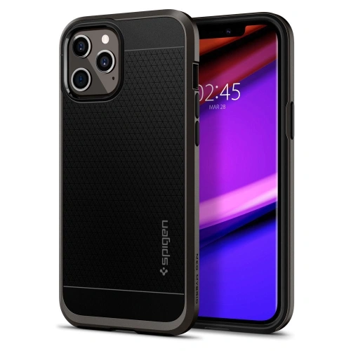 Kup Spigen Apple Tasche Neo Hybrid iPhone 12/12 Pro Gunmetal - SPN1274GNM - {ean13} - Sklep Home Screen