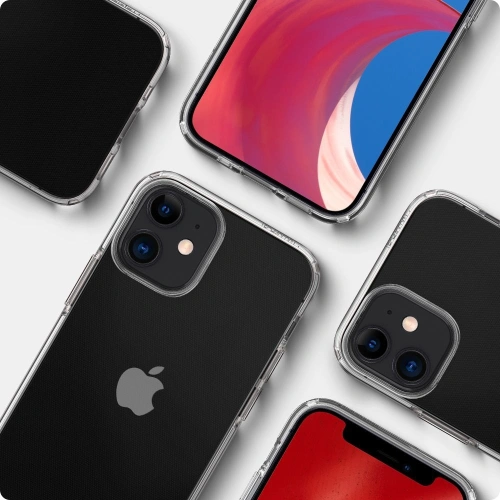 Kup Spigen Apple Case Flüssigkristall iPhone 12 mini Kristallklar - SPN1278GLT - {ean13} - Sklep Home Screen