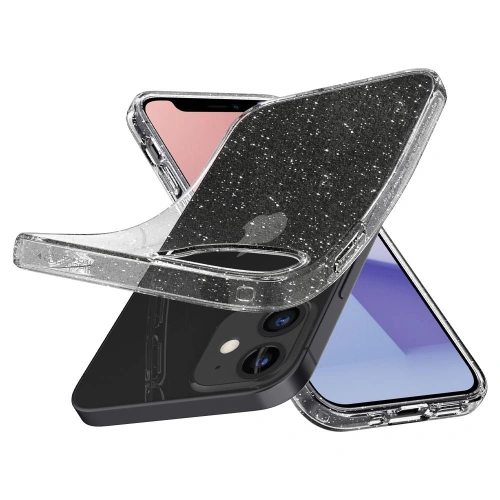 Kup Spigen Apple Fall Flüssigkristall iPhone 12 mini Glitter Crystal - SPN1279GLT - {ean13} - Sklep Home Screen