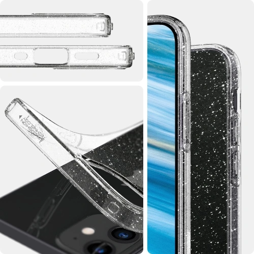 Kup Etui Spigen Liquid Crystal Apple iPhone 12 mini Glitter Crystal - SPN1279GLT - {ean13} - Sklep Home Screen