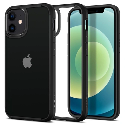 Buy Spigen Ultra Hybrid Apple iPhone 12 Mini Matte Black - SPN1282BLK - {ean13} - Home Screen Store Europe