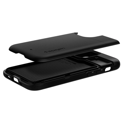 Kup Spigen Apple Tasche Slim Armor CS iPhone 12 mini Schwarz - SPN1283BLK - {ean13} - Sklep Home Screen