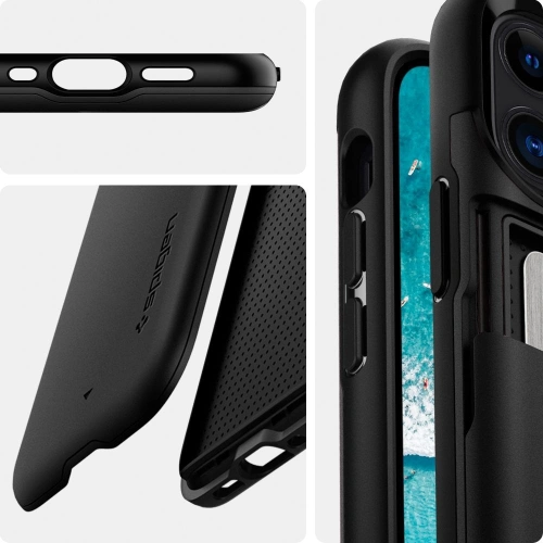 Kup Spigen Apple Tasche Slim Armor CS iPhone 12 mini Schwarz - SPN1283BLK - {ean13} - Sklep Home Screen
