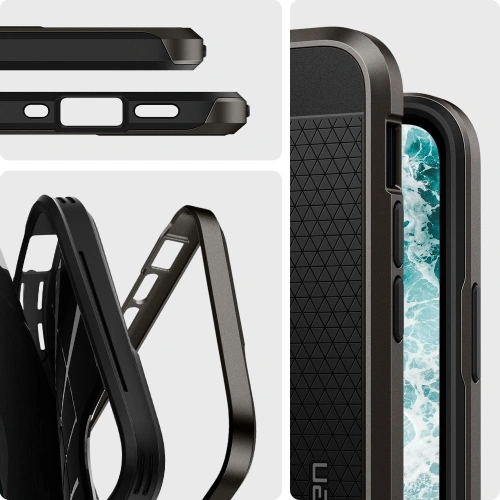 Kup Spigen Apple Tasche Neo Hybrid iPhone 12 mini Gunmetal - SPN1286GNM - {ean13} - Sklep Home Screen