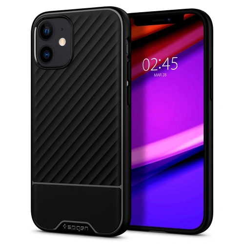 Buy Spigen Core Armor Apple iPhone 12 Mini Black - SPN1287BLK - {ean13} - Home Screen Store Europe