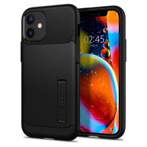 Kup Etui Spigen Slim Armor Apple iPhone 12 mini Fekete - SPN1288BLK - {ean13} - Sklep Home Screen