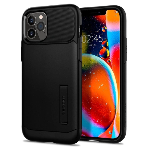 Kup Etui Spigen Slim Armor Apple iPhone 12 Pro Max Fekete - SPN1289BLK - {ean13} - Sklep Home Screen