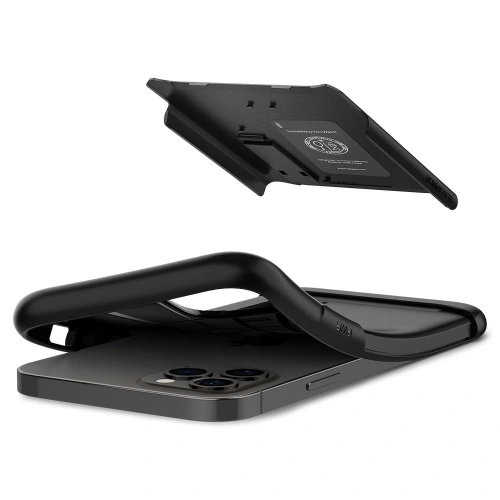 Kup Etui Spigen Slim Armor Apple iPhone 12 Pro Max Fekete - SPN1289BLK - {ean13} - Sklep Home Screen
