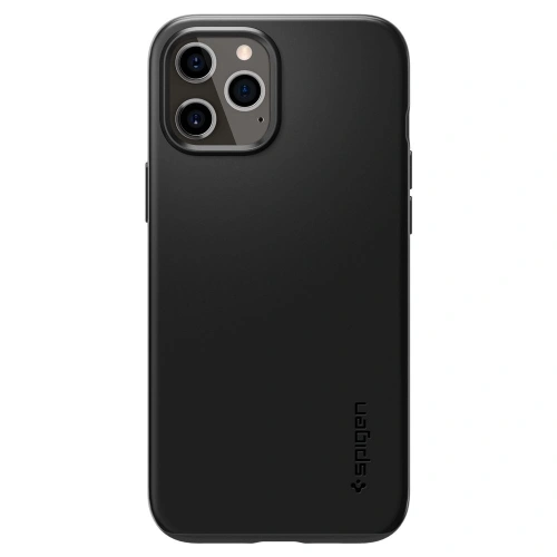 Kup Spigen Apple Tasche Thin Fit iPhone 12/12 Pro Schwarz - SPN1291BLK - {ean13} - Sklep Home Screen