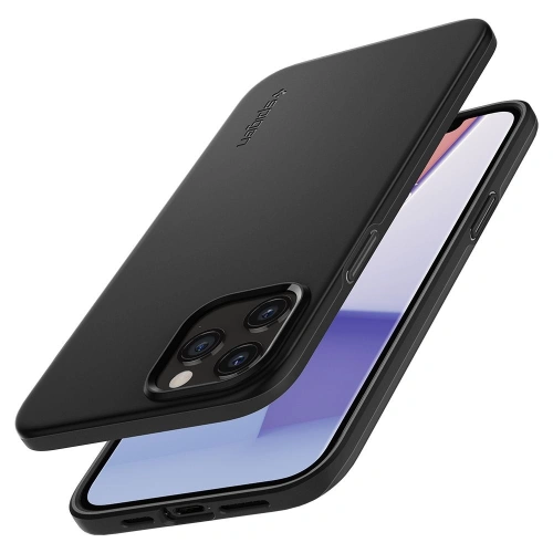 Kup Spigen Apple Tasche Thin Fit iPhone 12/12 Pro Schwarz - SPN1291BLK - {ean13} - Sklep Home Screen
