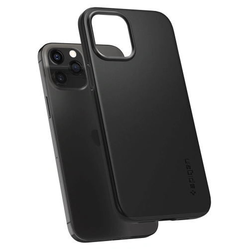Kup Spigen Apple Tasche Thin Fit iPhone 12/12 Pro Schwarz - SPN1291BLK - {ean13} - Sklep Home Screen