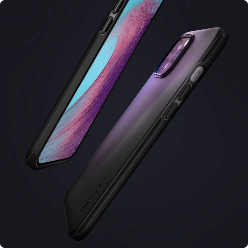 Kup Spigen Apple Tasche Thin Fit iPhone 12/12 Pro Schwarz - SPN1291BLK - {ean13} - Sklep Home Screen