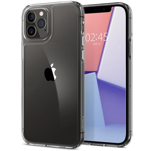 Kup Etui Spigen Quartz Hybrid Apple iPhone 12/12 Pro Átlátszó Crystal Clear - SPN1292CL - {ean13} - Sklep Home Screen