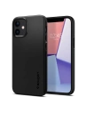 Etui Spigen Thin Fit Apple iPhone 12 mini Fekete