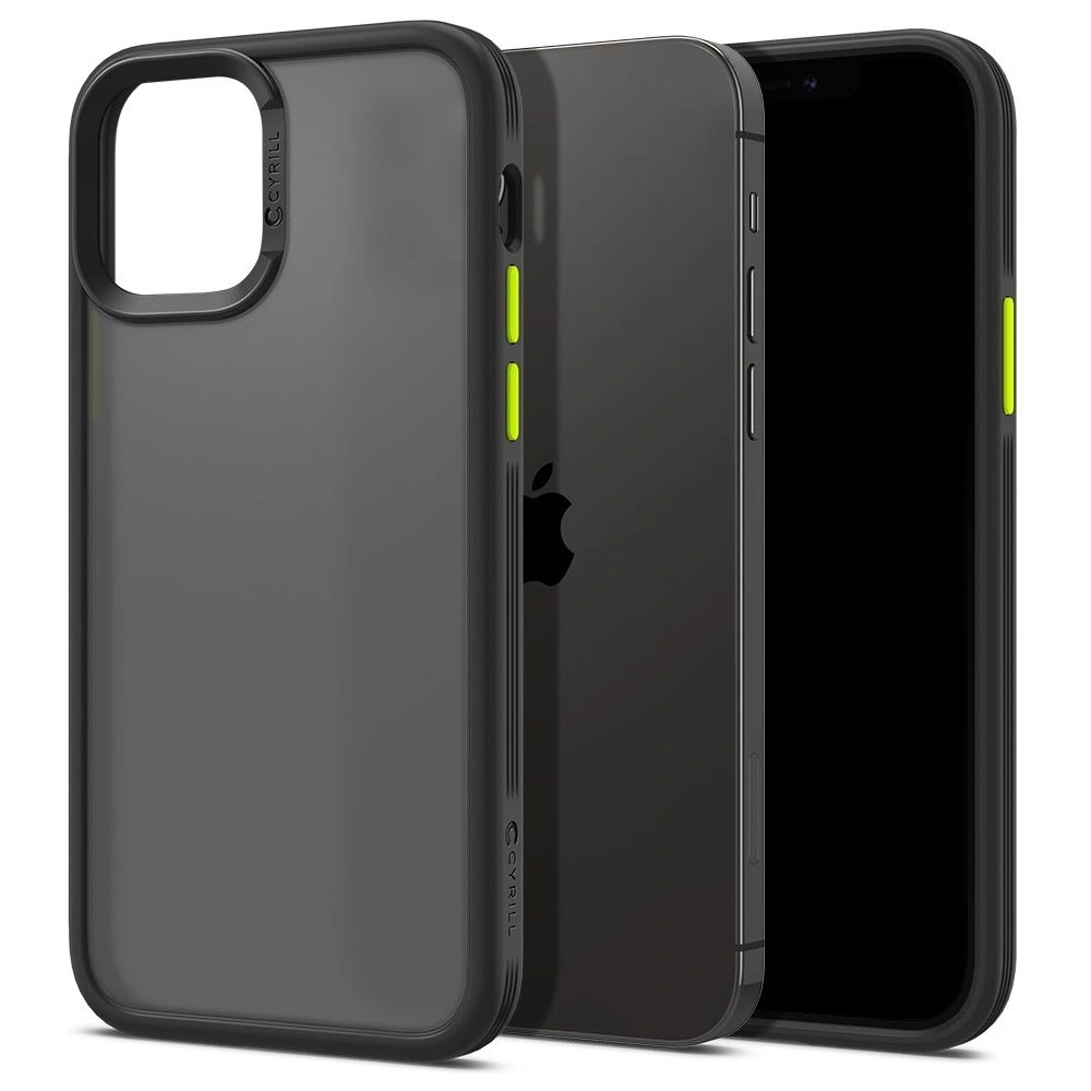 Etui Spigen Cyrill Color Brick Apple iPhone 12 Pro Max Black