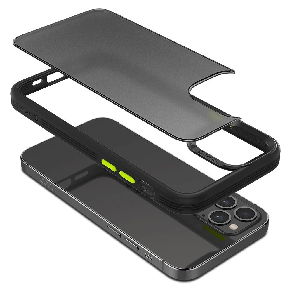 Etui Spigen Cyrill Color Brick Apple iPhone 12 Pro Max Black