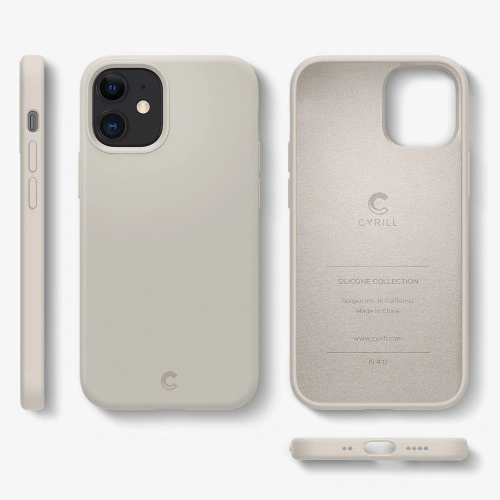 Kup Spigen Apple Fall Cyrill Silikon iPhone 12 mini Stein - SPN1299STO - {ean13} - Sklep Home Screen