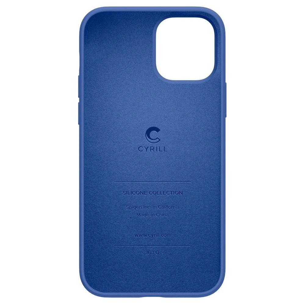 Etui Spigen Cyrill Silicone Apple iPhone 12 Pro Max Navy