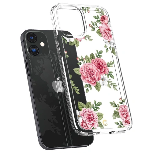 Kup Etui Spigen Cyrill Cecile Apple iPhone 12 mini Rózsaszín Virágos - SPN1307PNK - {ean13} - Sklep Home Screen
