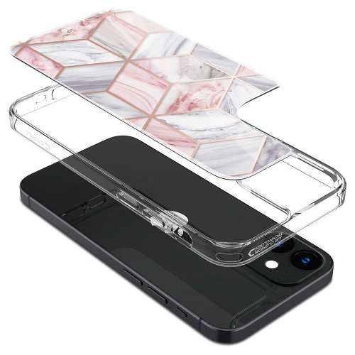 Kup Etui Spigen Cyrill Cecile Apple iPhone 12 mini Růžová mramorová - SPN1318PNK - {ean13} - Sklep Home Screen